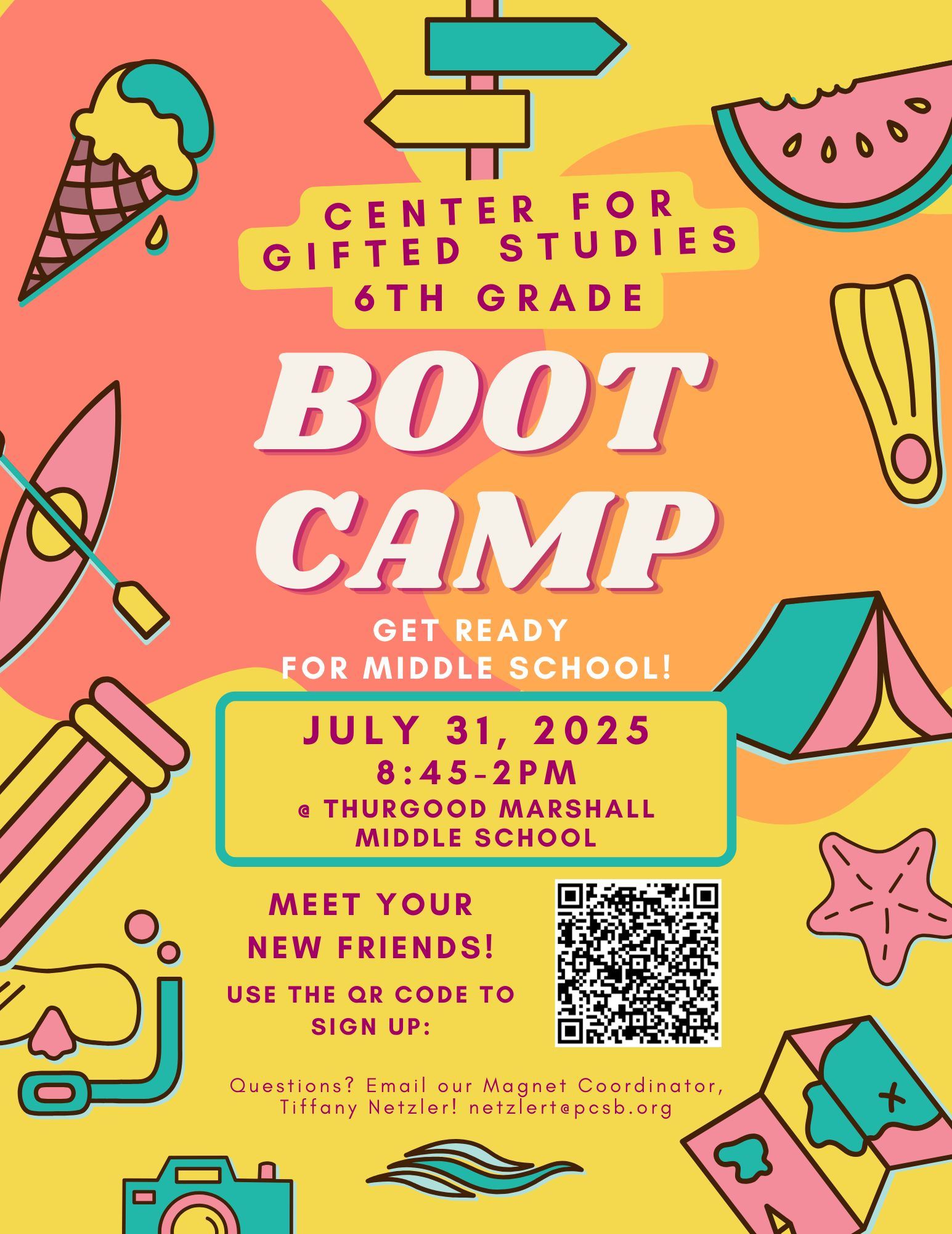  Boot camp flyer